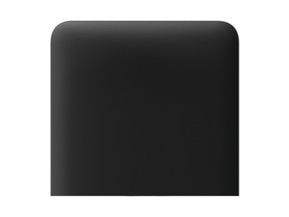 Ajax SideButton (1-gang) vertical ASP black