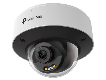 TP-Link VIGI InSight S285(4mm), 8MP, dome, 4mm, 3840x2160, Full-Color IR 30m, mic + repro, PoE, SD, IP67, IK10