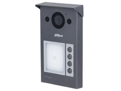 Dahua Dveřní stanice IP/ 1-4x zvonek/ 2Mpix 125st/ RFID 13,56MHz/ WiFi/ PoE 802.3af/ IP65/IK08/ hliník/ povrchová montáž