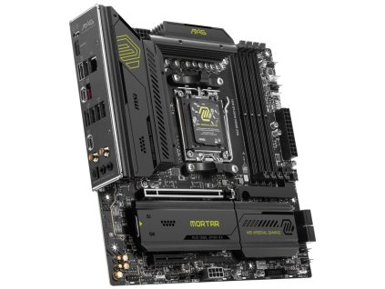 MSI MAG B850M MORTAR WIFI / AMD B850 / AM5 / 4x DDR5 / M.2 / WiFi / mATX