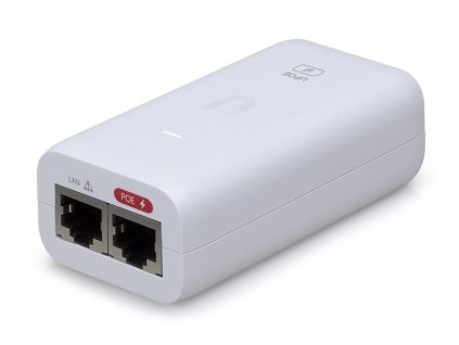 Ubiquiti UniFi PoE Adapter - Gigabit PoE injektor, 48V, 15W, včetně napájecího kabelu