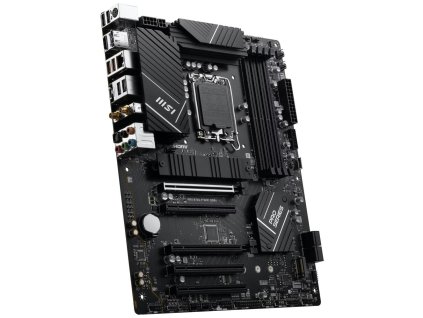 OPRAVENÉ - MSI PRO B760-P WIFI DDR4 / Intel B760 / LGA1700 / 4x DDR4 / 2x M.2 / HDMI / DP / USB-C / WiFi / ATX