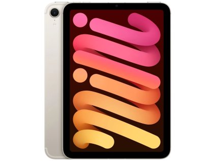 Apple iPad mini 8,3" (2024) / 128GB / A17 Pro / WiFi + Cellular / Hvězdně bílý