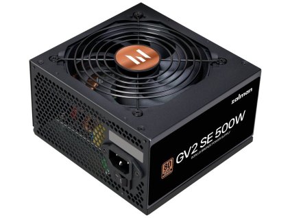 Zalman zdroj ZM500-GV2SE 500W/ ATX / akt. PFC / 120mm ventilátor / 80PLUS