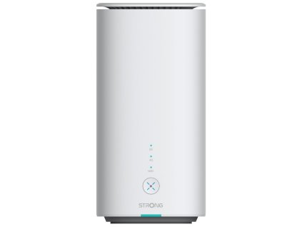 STRONG 5G LTE router AX3000/ Wi-Fi 6 standard 802.11ax/ 3000 Mbit/s/ 2x LAN/ 1x RJ11/ 1x Nano SIM/ bílý