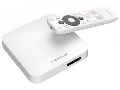 OPRAVENÉ - THOMSON android box THA100/ 4K Ultra HD/ HDR10/ VP9/ H.265/HEVC/ NETFLIX/ O2 TV/ HDMI/ USB 3.0/ LAN/ Wi-Fi/ A...