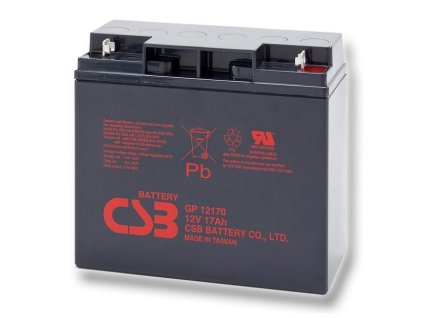 CSB Pb záložní akumulátor VRLA AGM 12V/17Ah (GP12170)