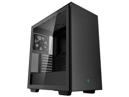 POŠKOZENÝ OBAL - DEEPCOOL skříň CH510 / E-ATX / 120 mm fan / 2xUSB 3.0 / tvrzené sklo / černá