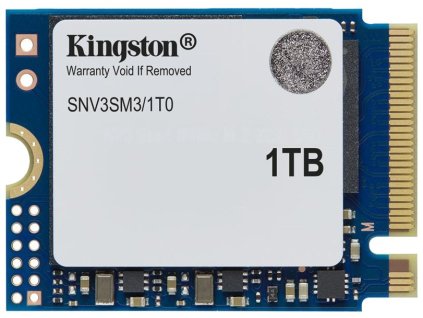 KINGSTON NV3 SSD 1TB / NVMe M.2 PCIe Gen4 / Interní / M.2 2230