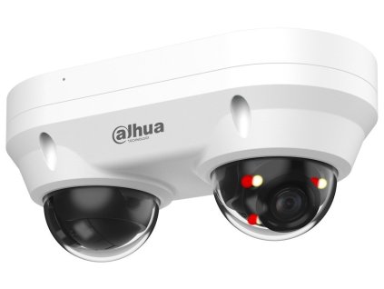 Dahua dual-IPC Wizsence 2x4Mpix/ dome/ 2,8mm (102st)/ WDR/ IR30m+White20m/ mikrofon/ SMD3.0