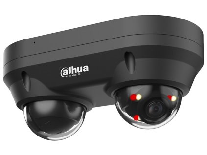Dahua dual-IPC Wizsence 2x4Mpix/ dome/ 2,8mm (102st)/ WDR/ IR30m+White20m/ mikrofon/ SMD3.0/ černá