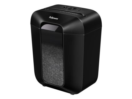 FELLOWES skartovač LX 41 M/ křížový řez 4x12 mm/ objem koše 17 l/ stupeň utajení P-4 (důvěrné)/ černý