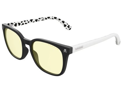 GUNNAR kancelářske/herní brýle  MOZZARELLA ONYX/LATTE jantarová skla BLF 65 GUNNAR focus