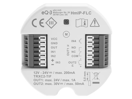 Homematic IP Universal Motorised Lock Controller - Flush Mounting - HmIP-FLC