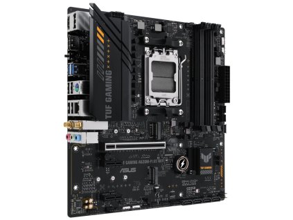 ASUS TUF GAMING A620M-PLUS WIFI / A620 / AM5 / 4x DDR5 / M.2 / HDMI / 2x DP / WiFi / mATX