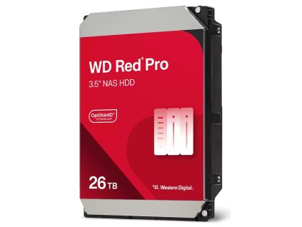 WD RED PRO 26TB / WD260KFGX / SATA III/ Interní 3,5"/ 7200rpm / 512MB