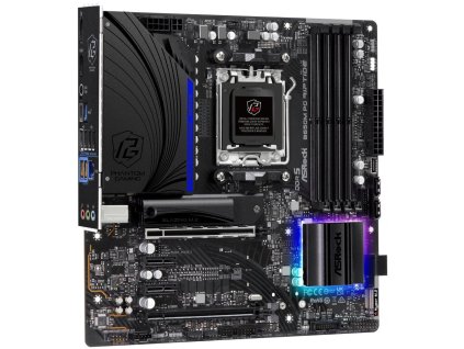 OPRAVENÉ - ASRock B650M PG Riptide / AMD B650 / AM5 / 4x DDR5 DIMM / 2x M.2 / HDMI / DP / USB-C / mATX