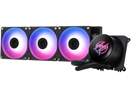 MSI vodní chladič CPU MPG CORELIQUID P13 360/ 3x 120mm ARGB fan/ 2,1" display
