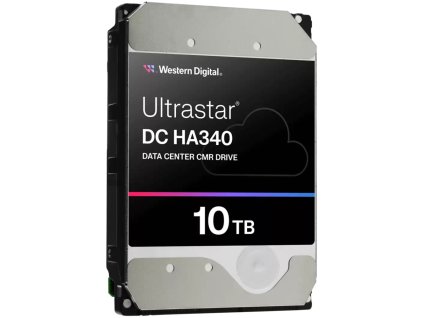 WD ULTRASTAR DC HA340 10TB / 0B47062 / SATA 6Gb/s / Interní 3,5"/ 7200 rpm / 256MB / ULTRA 512E SE NP3