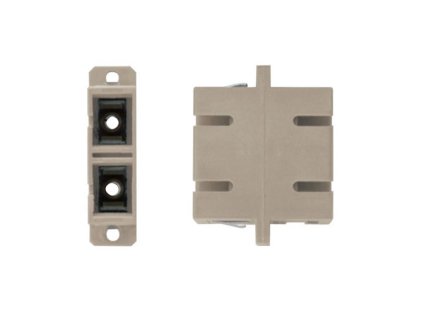 XtendLan SC-SC duplex adapter MM, šedý, do optických rozvaděčů
