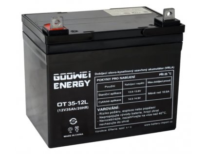 GOOWEI ENERGY Pb záložní akumulátor VRLA GEL 12V/35Ah (OTL35-12)