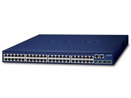 Planet SGS-5240-48T4X L3 switch, 48x1Gb, 4x10Gb SFP+, HW/IP stack