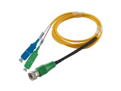 XtendLan Pasivní optický CATV přijímač v kabelu, 40-1000MHz, SC/APC, F male, 1100-1600nm, WDM/GEPON, 65dBuV@0dBm