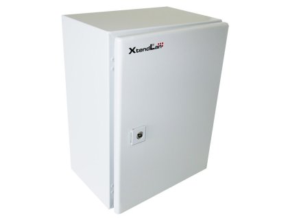 XtendLan Rozvaděč 300x210x400, IP66, šedý, montážní deska bez zámku