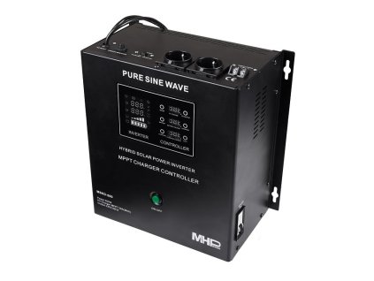 MHPower záložní zdroj MHPower MSKD-500-12, UPS, 500W, čistý sinus, 12V, solární regulátor MPPT