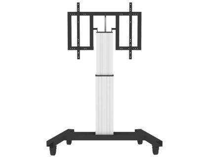 POŠKOZENÝ OBAL - Neomounts  PLASMA-M2500TSILVER / Motorised Mobile Floor Stand (90° tilt) - VESA 200x200 up to 800x600 / Silver