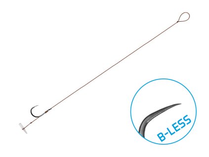 Návazec Delphin Proxi Quickstop / 6ks 8cm / 0,10mm / B-LESS #6