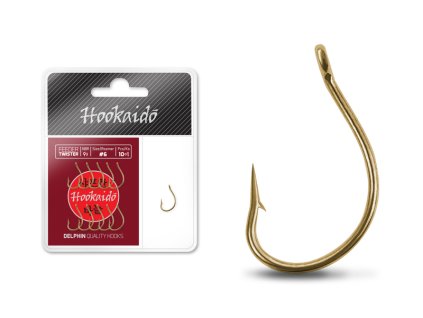 Háček Delphin HKD Feeder TWISTER / 10+1ks 10