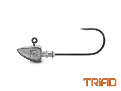 Jigová hlava s límečkem Delphin TRIAD / 5ks 15g-4/0