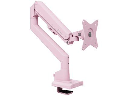 AROZZI ALZARE NEO Pink/ stolní držák pro monitory/ plynový píst/ kovový/ růžový