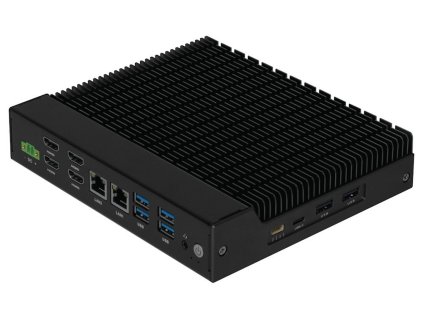XtendLan MiniPC, Intel Core™ Ultra 5 - 125U, So-DIMM, 4x HDMI, 2x LAN, 7x USB 2.0/3.2/C, 2x COM, TDP 15W, fanless