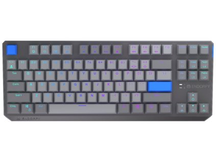 Endorfy mechanická klávesnice Thock V2 TKL / bezdrátová / ARGB / yellow sw. / USB / US layout