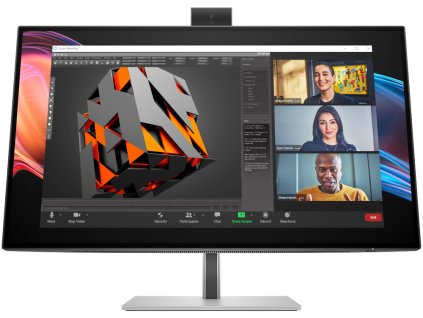 HP 727pm/ 27"/ 3840x2160/ IPS/ 5ms/ 400 cd/m2/ 2000:1/ HDMI/ DP/ USB/ Thunderbolt4/ PIVOT/ VESA/ repro/ stříbrný