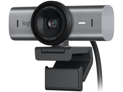 Logitech webkamera MX Brio/ 4K/30fps / 1080p/60fps/ graphite