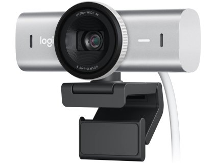 Logitech webkamera MX Brio/ 4K/30fps / 1080p/60fps/ pole gray