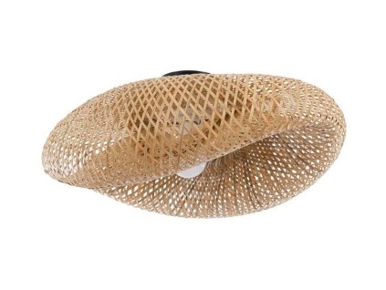 IMMAX BOHO HILO designové stropní svítidlo, D60cm, E27, bambus