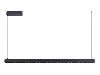 IMMAX NEO MADEIRA SMART lineár osvětlení, dřevo černé, 122cm, Wi-Fi, TUYA