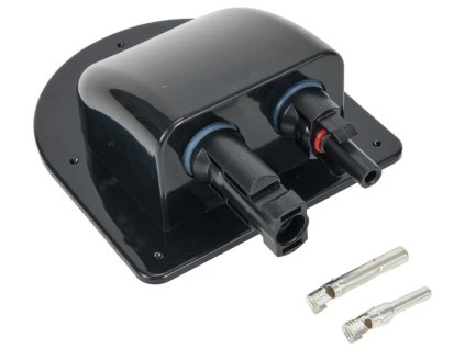 Solarmi střešní průchodka s konektory MC4, černé