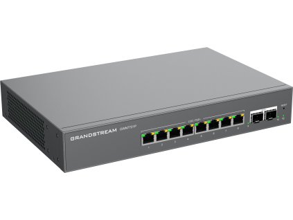 Grandstream GWN7721P L2 Lite managed switch, 8x 2.5GbE RJ45, 2x 10G SFP+, PoE/PoE+