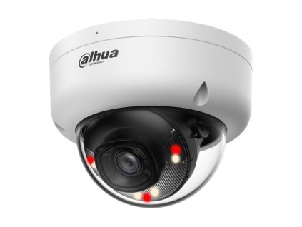 Dahua IPC Entry 4Mpix 20fps Full-Color/ dome/ 2,8mm (95st)/ WDR/ IR+white 30m/ mikrofon/ detekce osob