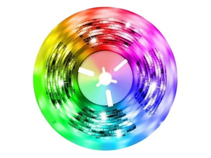 IMMAX NEO LITE SMART LED pásek RGBIC+CCTIC, 18W, Wi-Fi, BT, 5m, IR dálk.ovladač, Beacon, TUYA