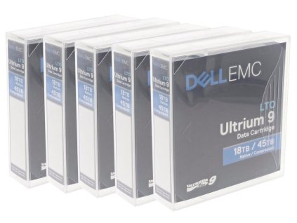 DELL LTO-9 Tape Media, 5 Pack/ pásky do mechaniky