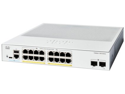 Cisco Catalyst 1300 16-port GE, Full PoE, 2x1G SFP