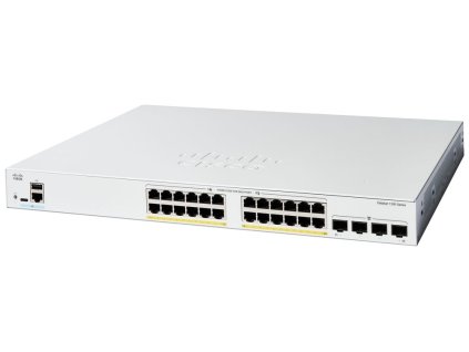 Cisco Catalyst 1300 24-port GE, Full PoE, 4x1G SFP
