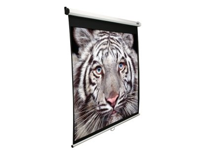 POŠKOZENÝ OBAL - ELITE SCREENS plátno roleta 150" (381 cm)/ 16:9/ 186,7 x 332 cm/ Gain 1,1/ case bílý