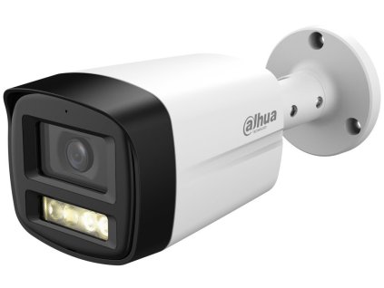 Dahua HDCVI 5Mpix 25fps/ bullet/ 2.8mm (113st)/ IR+white40m/ DWDR/ 12VDC/ mikrofon